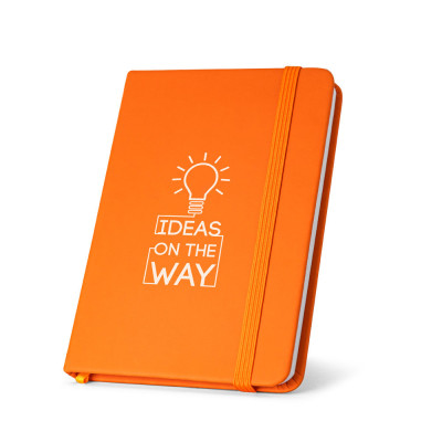 HEMINGWAY. A5 PU notepad with plain sheets